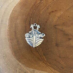 RETIRED James Avery Noah's Ark Charm, Sterling Silver
